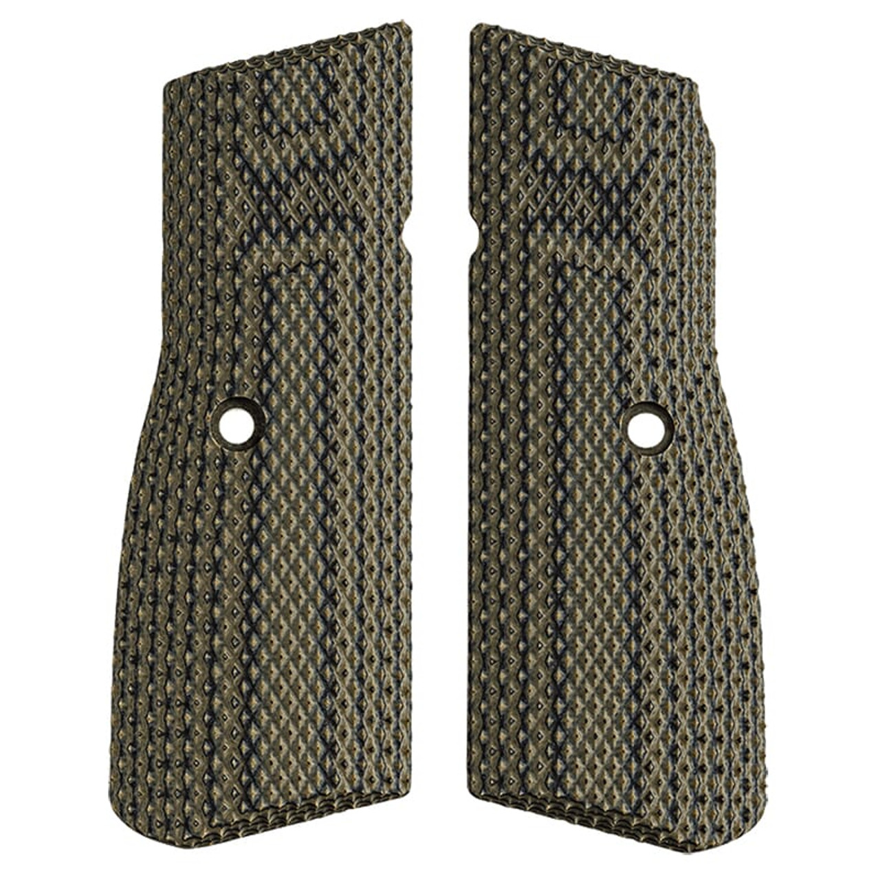 FN America High Power G10 Dirty Olive Pistol Grips 20-100626