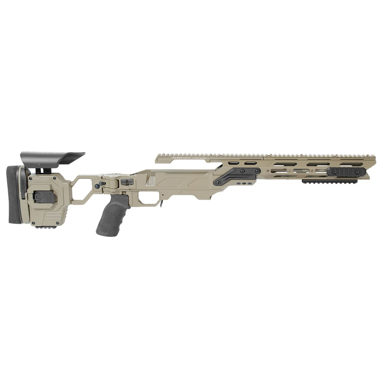 Cadex Defense Lite Strike (for Remington 700) LA Standard Folding 20 MOA #8-40 Screws for SSSF 3.715" Tan STKLT-REM-RH-LA-R-206-C-TAN