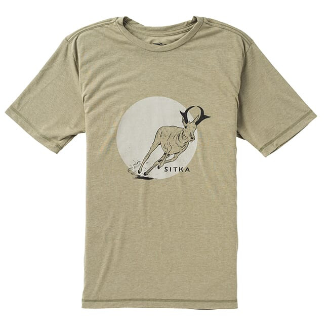 Sitka Gear Lyle Hebel Cargo Heather Speeder SS Tee Large 20125-CT-L