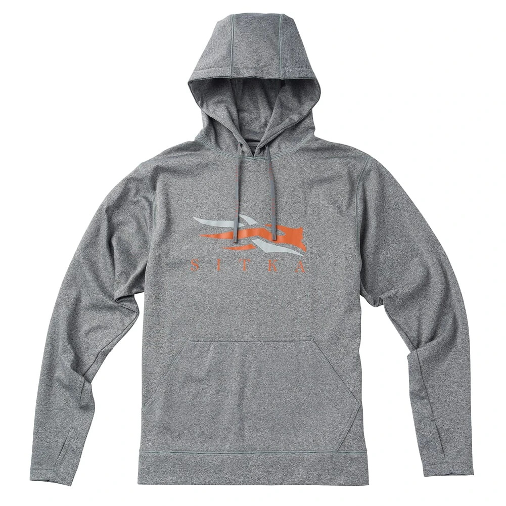 Sitka Sitka Logo Hoody Heather Grey Medium 20044-HG-M