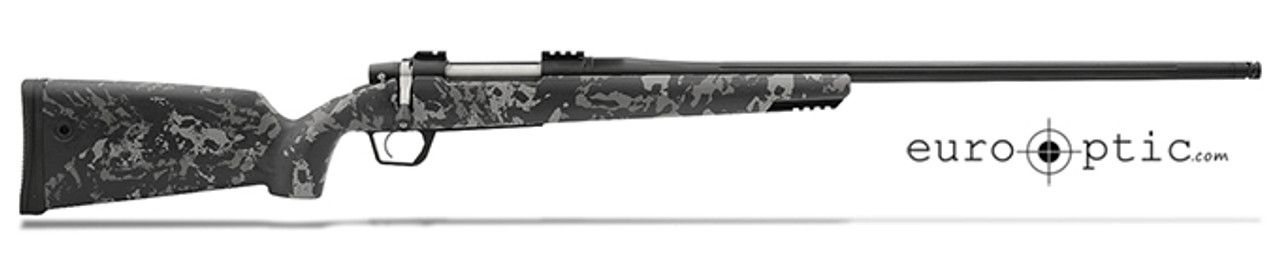Gunwerks RevX 28 Nosler Dark Gray 3G Fluted Black Rifle