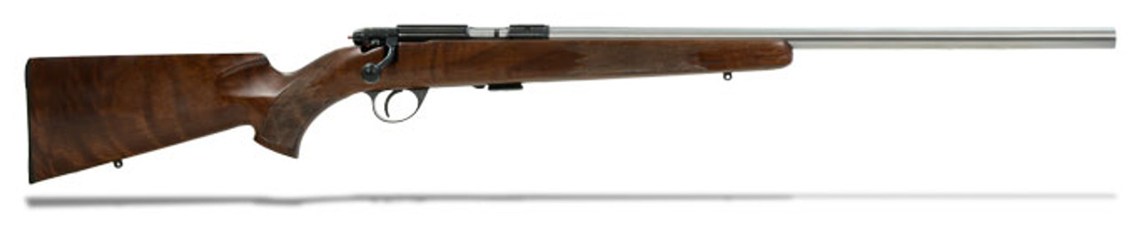 Anschutz 1710 D HB Classic .22 LR Walnut 23" SS Bbl Rifle w/Single-Stage Trigger 000456