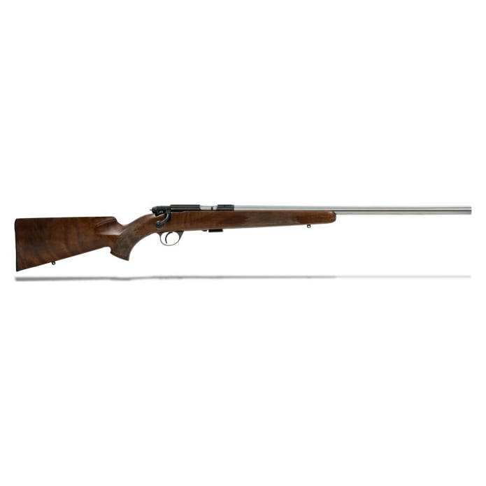 Anschutz 1710 D HB Classic .22 LR Walnut 23" SS Bbl Rifle w/Single-Stage Trigger 000456