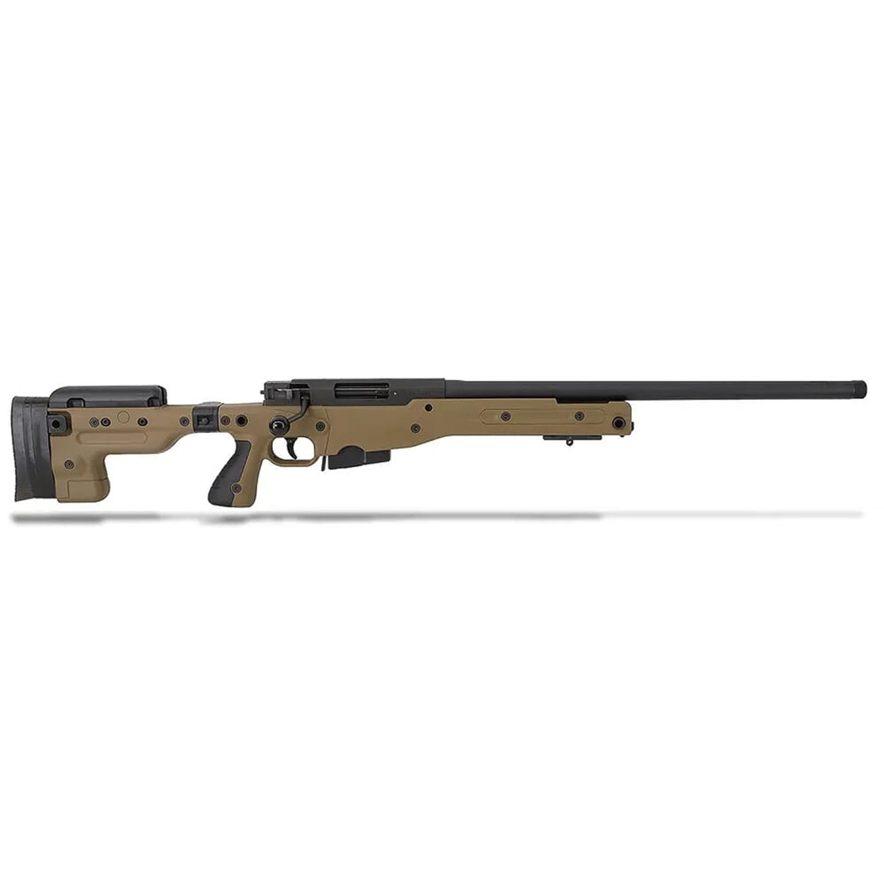 Accuracy International AT .308 Win 20" 5/8"-24 Threaded Bbl Dark Earth Folding Stock Like New Demo Rifle 27718DE20IN
