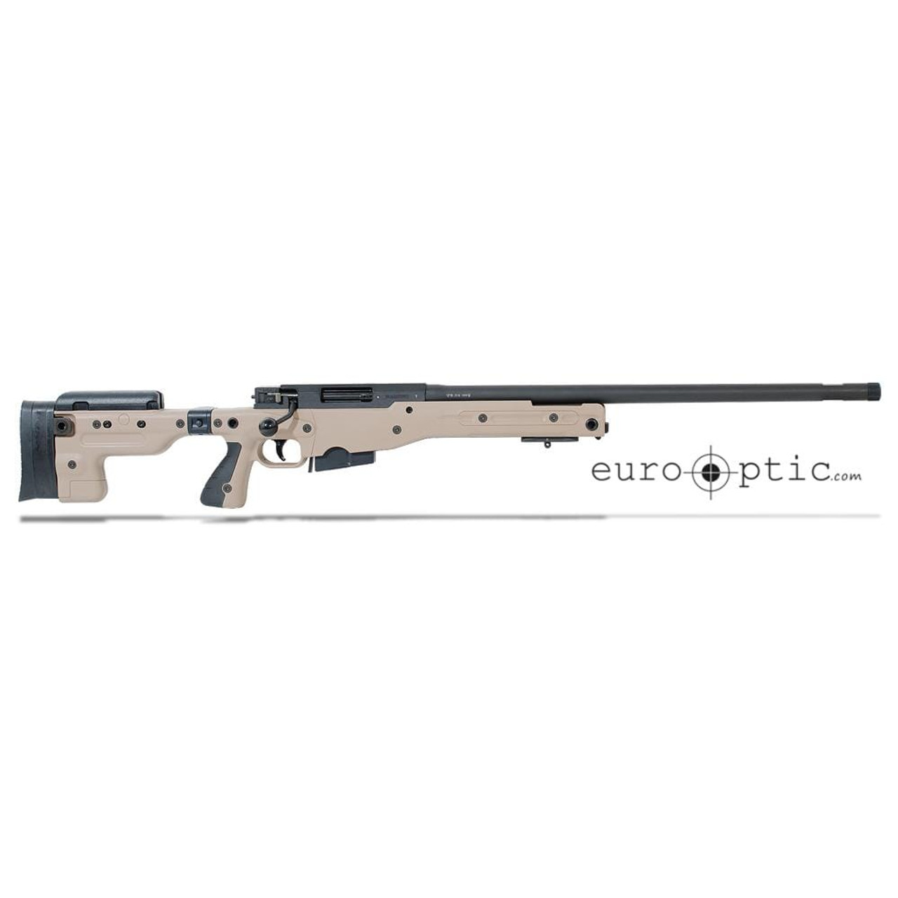 Accuracy International AT .308 24" Threaded Folding Stock Pale Brown Rifle 27718PB24IN