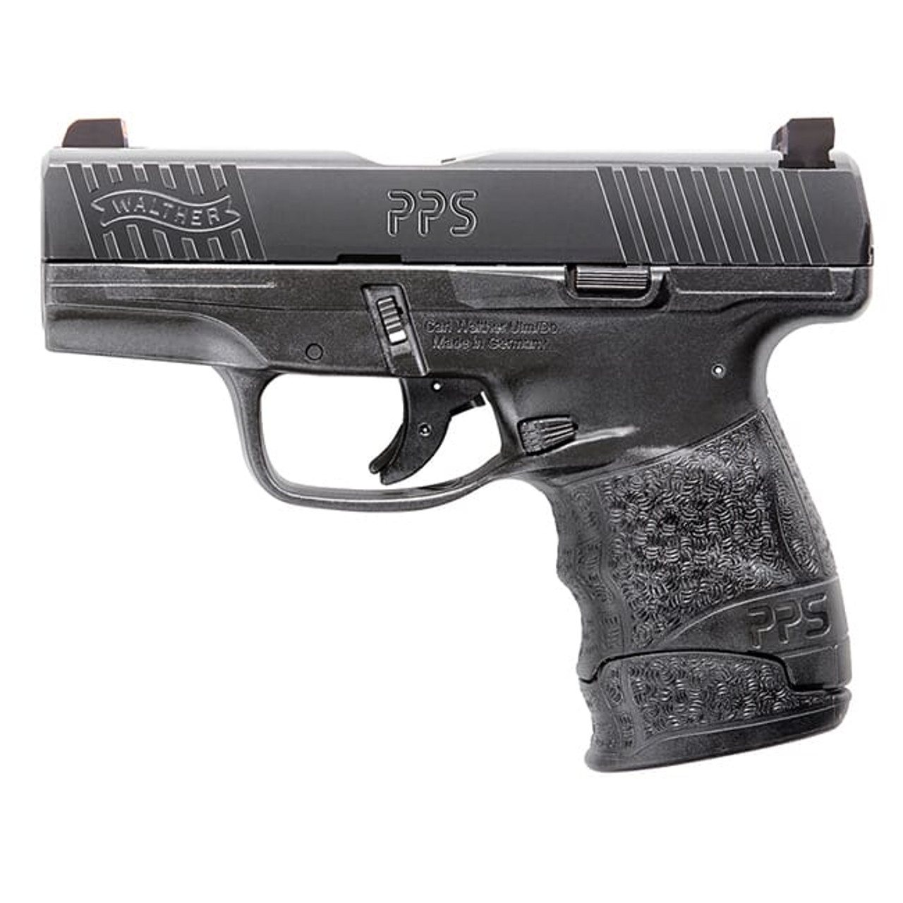 Walther PPS M2 9x19 6/7 round Pistol w/ 2 Mags XS F8 Night Sights 2805961TNS