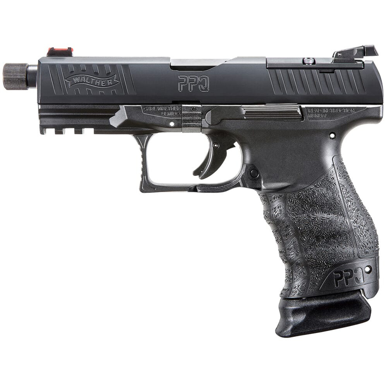 Walther Arms PPQ Classic Q4 TAC 9mm 4.60" Threaded Bbl Pistol w/(2) 17rd and (1) 15rd Mags 2846969