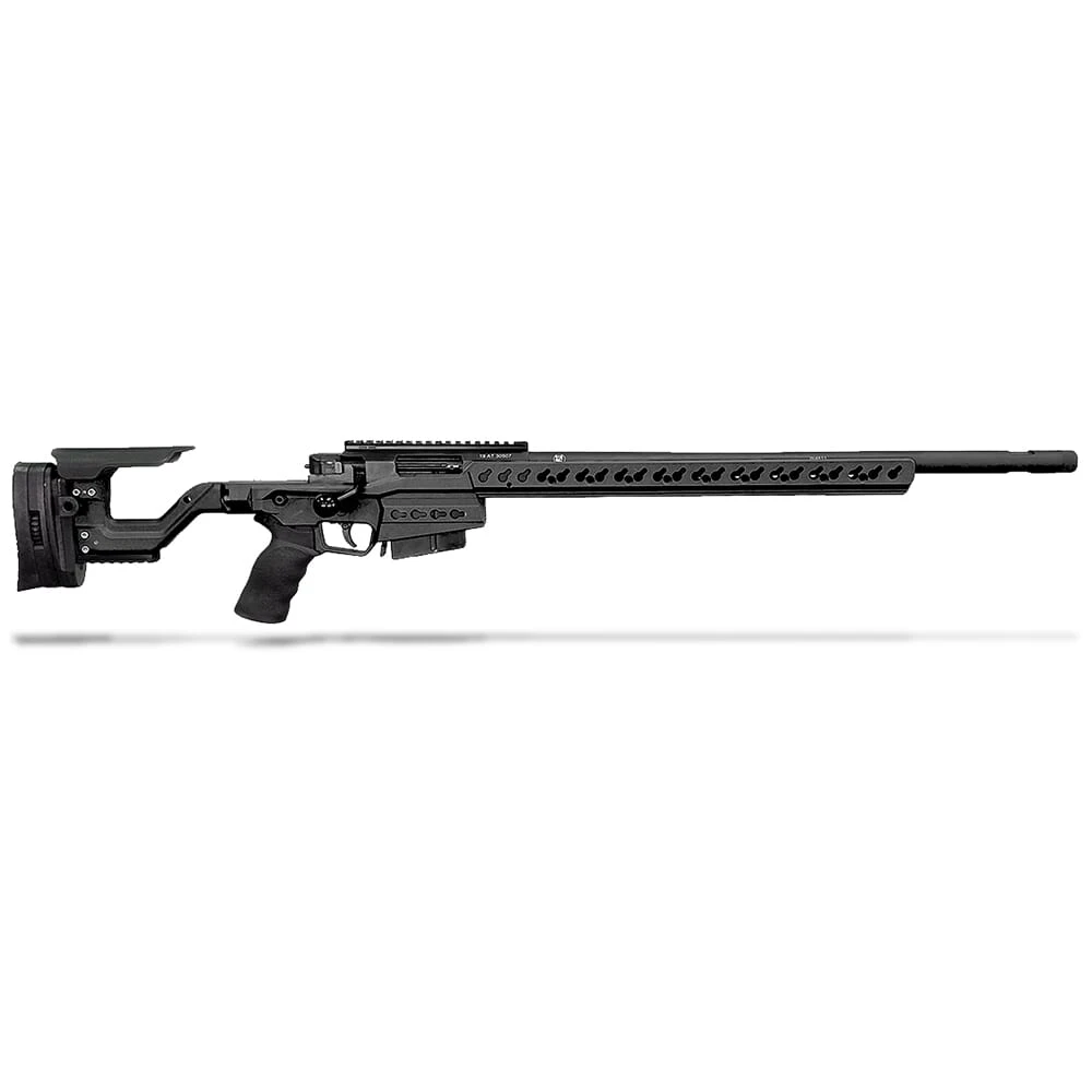 Accuracy International AT-X 6.5 Creedmoor Black 24" 5/8"-24 Threaded Fixed Stock Rifle 29824BL-FI-65C-24
