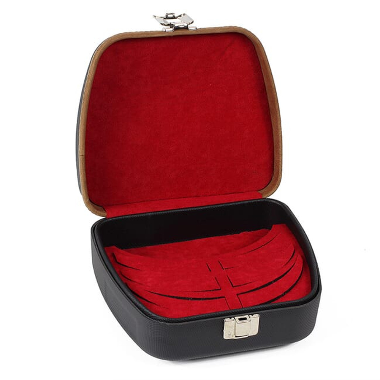 Negrini Eyeglass Case ABS Black/Bordeaux 3105LXX/5584