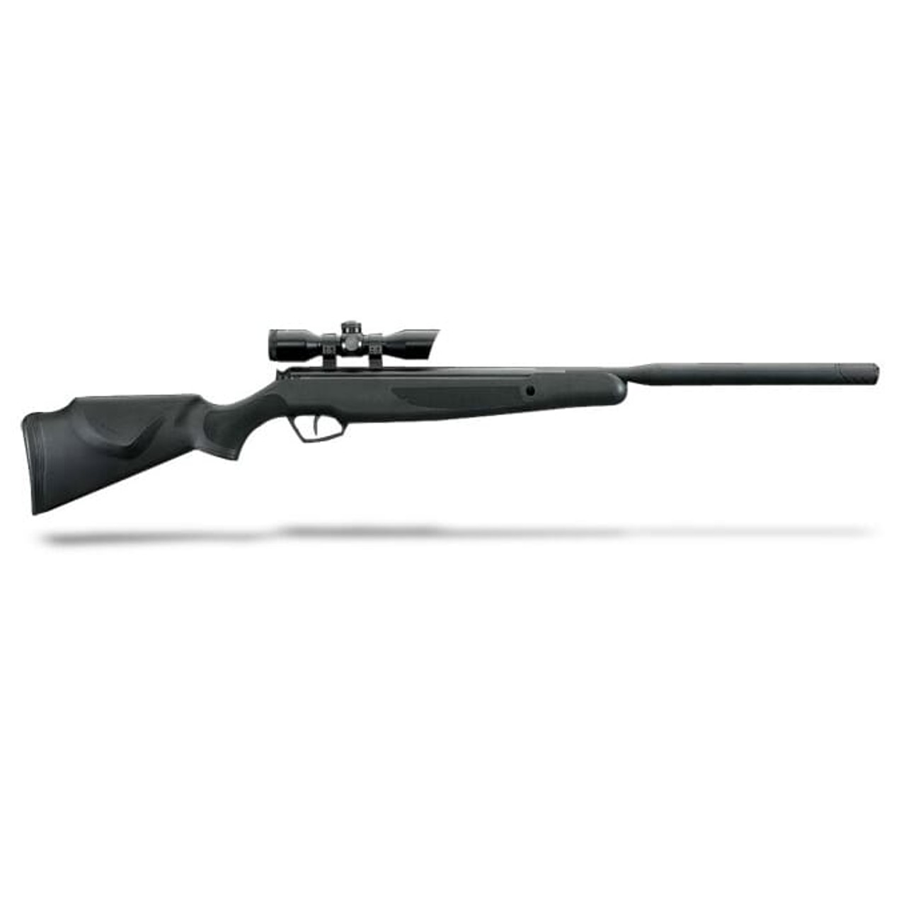 Stoeger X-20 S Black Synthetic Monte Carlo Stock and 4x32 Illuminated Red/Green Scope-.177 Cal./1200 FPS. MPN 30410