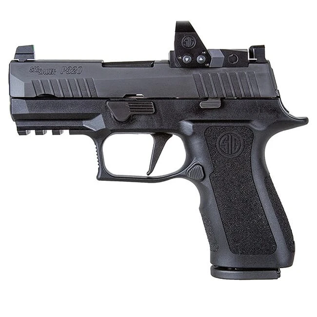 Sig Sauer P320, Like New Demo 9mm, 3.6in, X-Series, Blk, Striker, X-Ray 3 Supp Sights, Mod Poly X Grip, (2) 15rd Mag, ROMEO1pro, Rail 320XC-9-BXR3-RXP