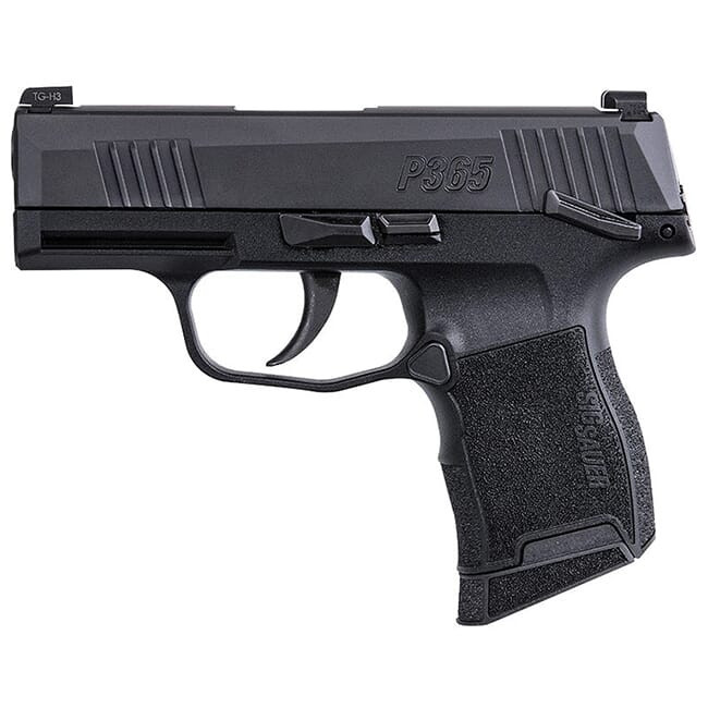 Sig Sauer P365 9mm Manual Safety Pistol w/ (2) 10rd Steel Mags & X-Ray 3 Sights  365-9-BXR3-MS