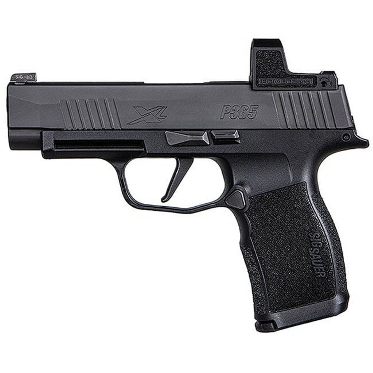 Sig Sauer P365 XL 9mm Pistol w/ (2) 12rd Steel Mags & ROMEOZero Optic Installed 365XL-9-BXR3-RXZ