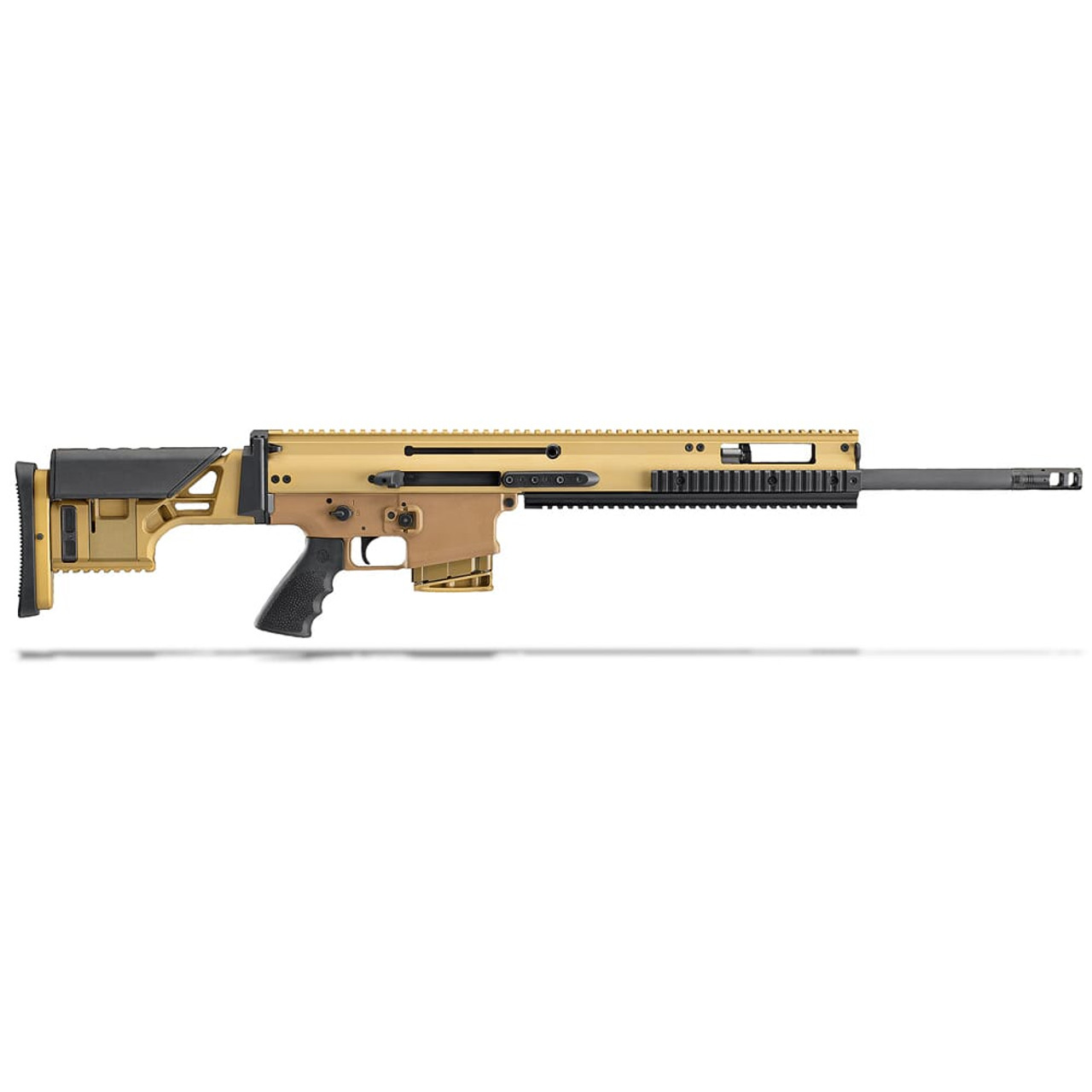 FN SCAR 20S NRCH 6.5 Creedmoor 20" 1:8" Bbl Semi-Auto FDE Rifle w/(1) 10rd Mag 38-100543-2