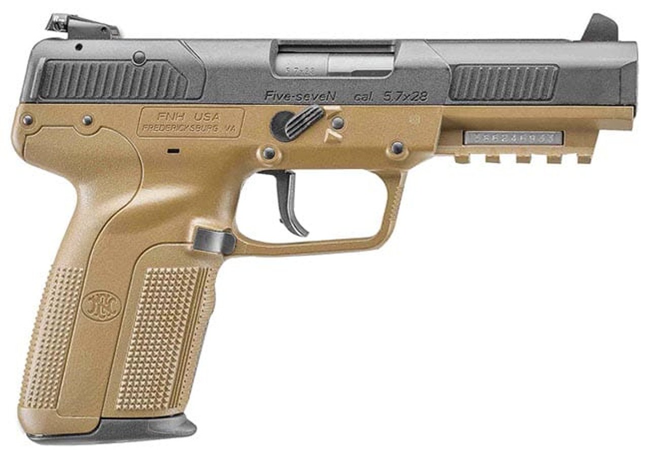 FN Five-seveN 5.7x28mm 20rd Adj Sight Flat Dark Earth 3868929350
