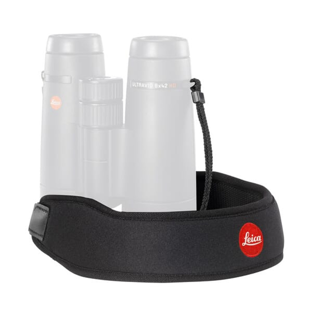 Leica Neoprene Bino Neck Strap - Pitch Black 42052