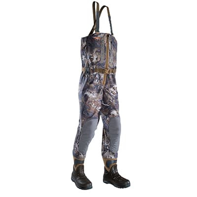 Sitka Timber Delta Zip Wader Optifade Timber XXX Large 13 Boot 50169-TM-3XL-13