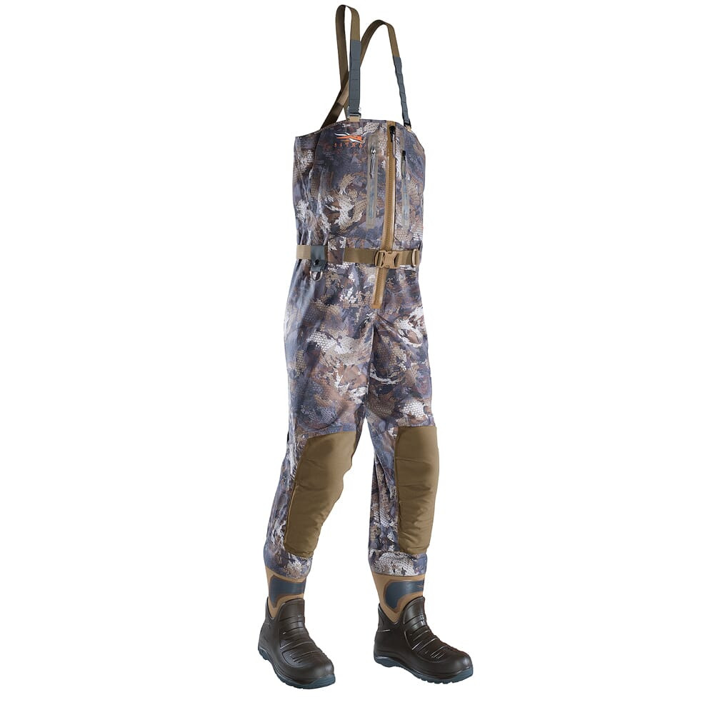 Sitka Timber Delta Zip Wader Optifade Timber Large Tall 12 Boot 50169-TM-LT-12