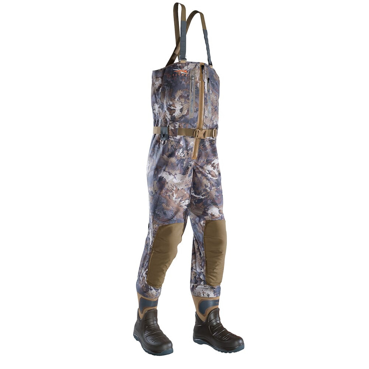 Sitka Timber Delta Zip Wader Optifade Timber Extra Large Short 10 Boot 50169-TM-XLS-10