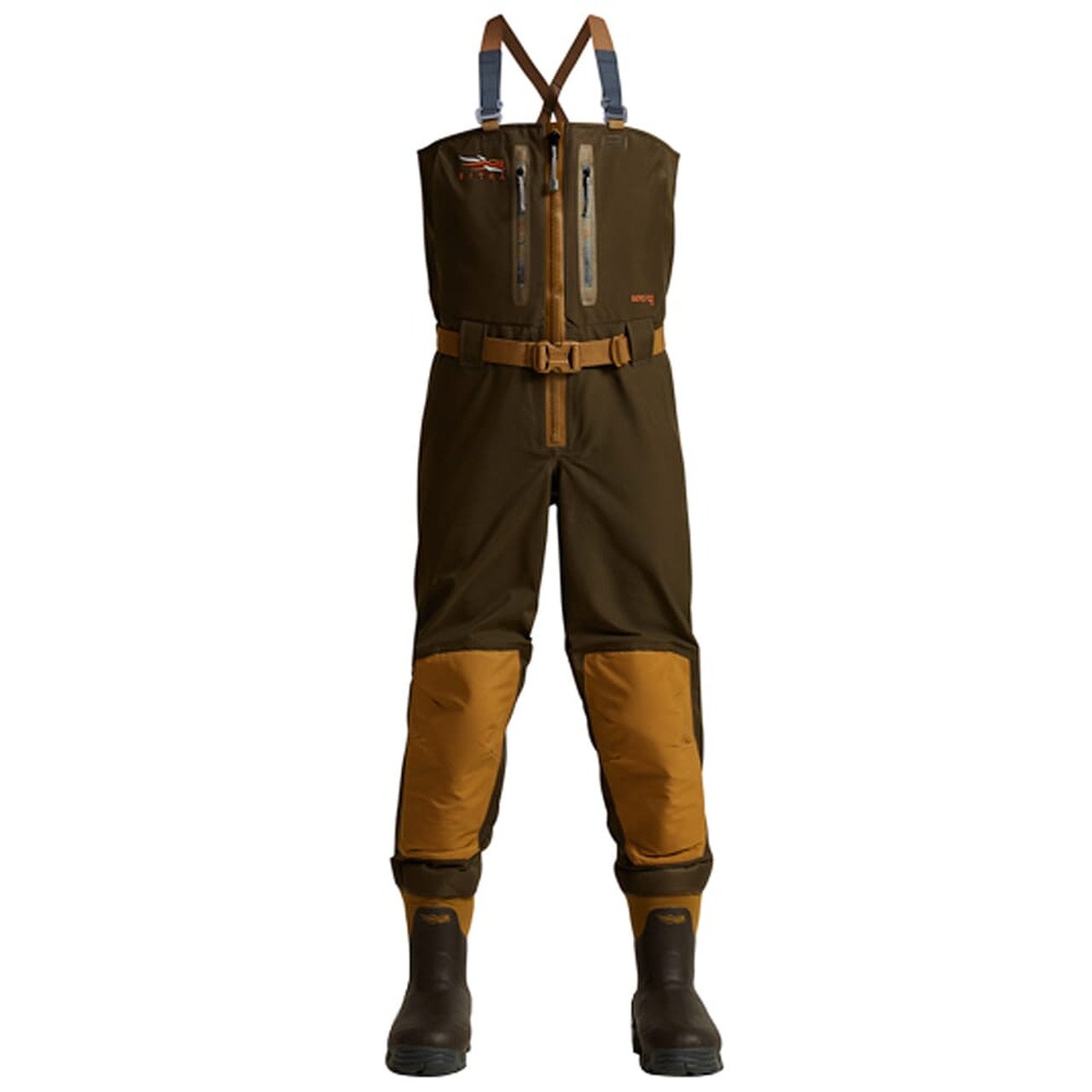 Sitka Delta Zip Wader Earth Medium 10 Boot 50260-EA-M-10