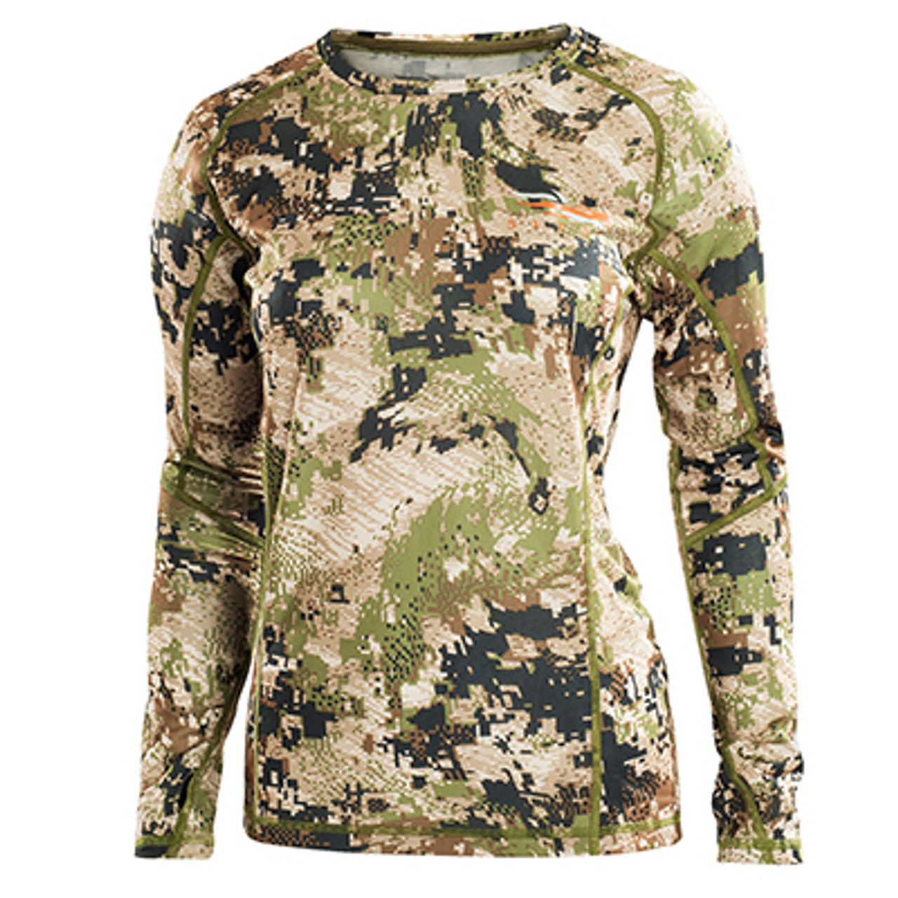 Sitka Women's Core Lt Wt Crew LS Optifade Subalpine Medium 10053-SA-M