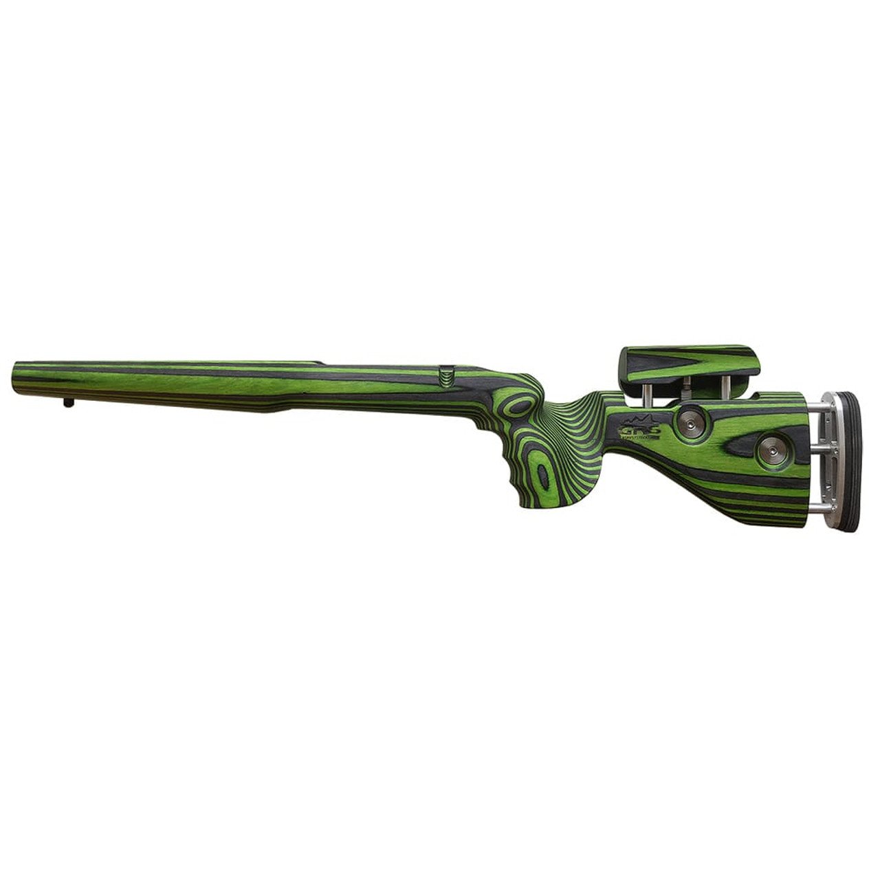 GRS Hunter Rem 700 BDL LA LH Black/Green Stock 104335