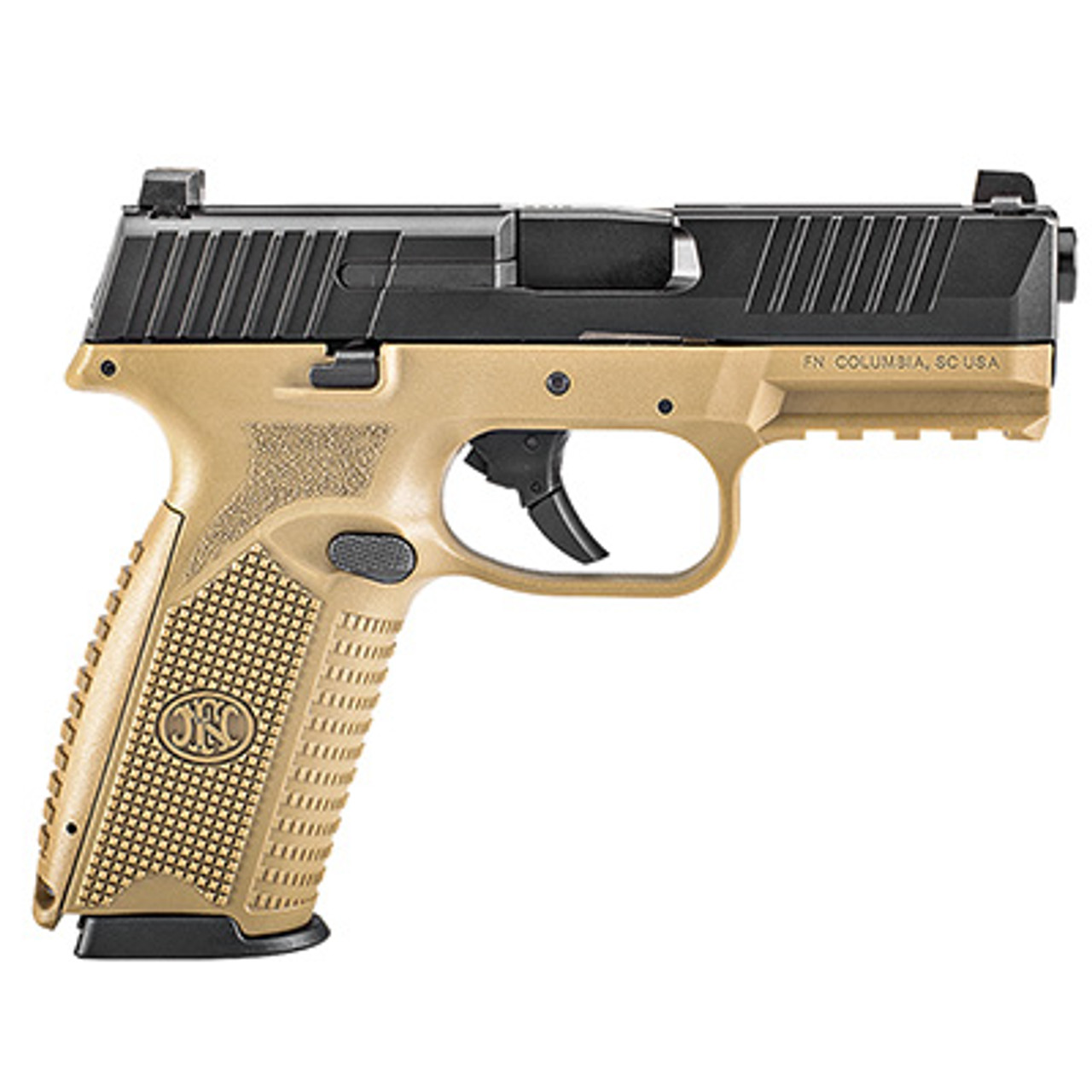 FN 509 NMS FDE/BLK DS 9mm 17rd 66-100357