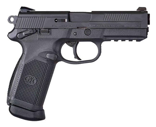 FNX-45 Tactical DA/SA MS Blk/Blk (2) 10rd Night Sight 66981 | Flat
