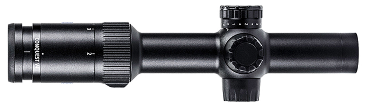 Zeiss Conquest V4 1-4x24mm Illum #20 Z-Plex #60 Capped Elev. Turret Riflescope 522905-9962-000