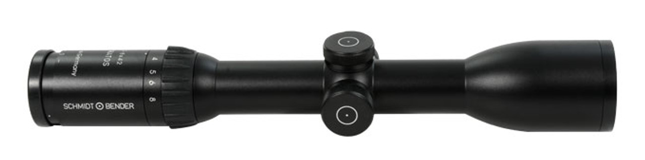 Schmidt Bender Stratos Riflescope 1.5-8x42 FD4 .1mrad CW Hunting Turret 550-811-407