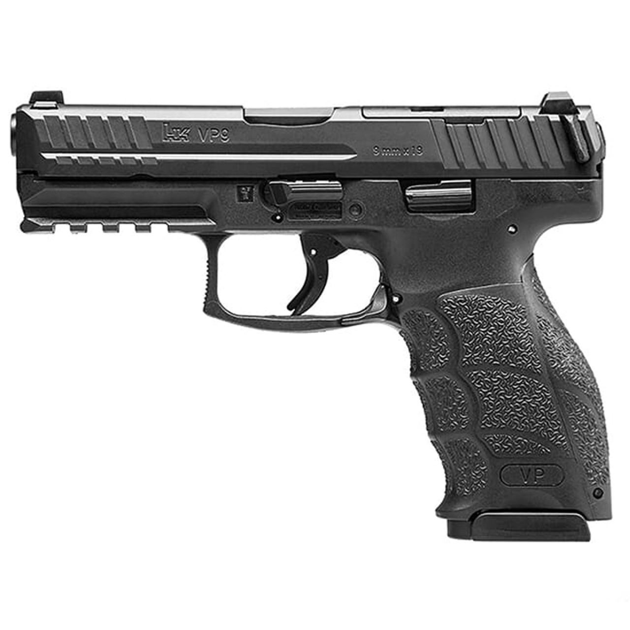 HK VP9, Optics Ready, 9mm Pistol w/ (2) 10rd Mags 81000485