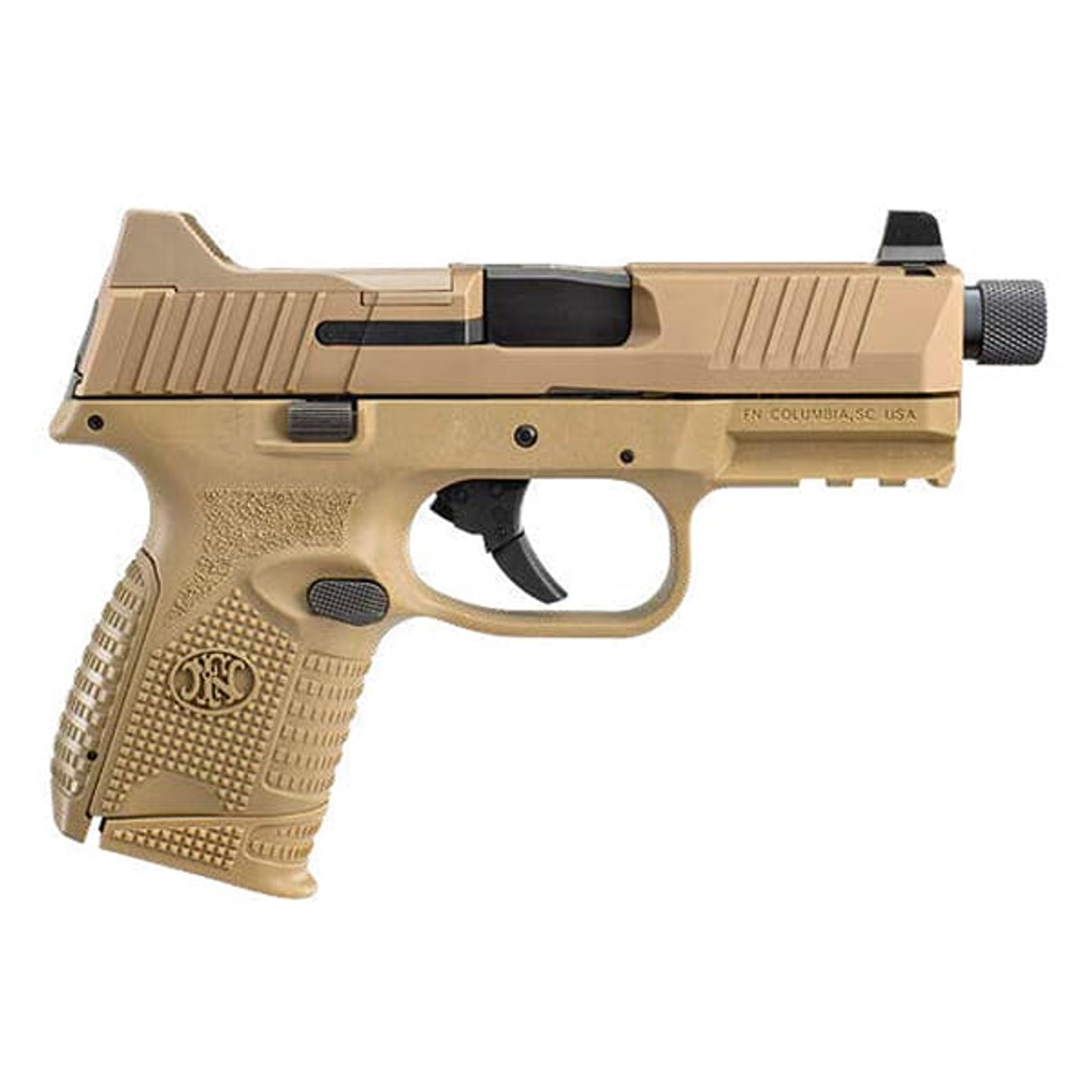 FN 509 Compact Tactical 9mm FDE/FDE Pistol w/ (2) 10rd Mags 66-100781