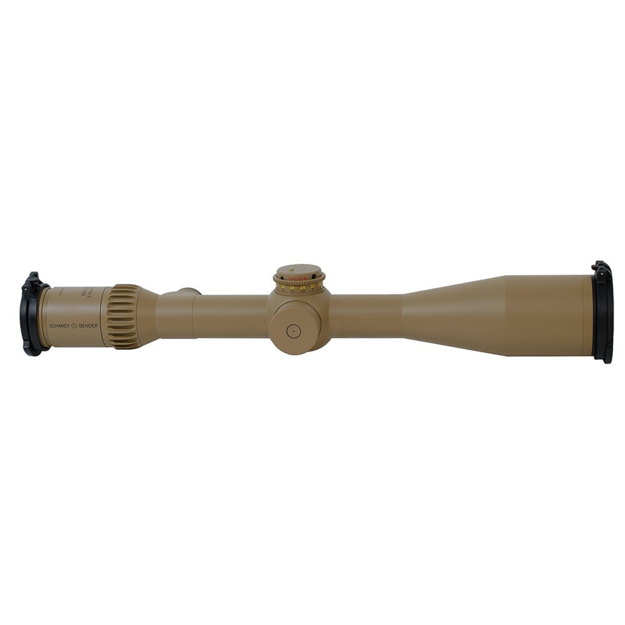 Schmidt Bender 5-45x56 PM II High Power LP P4LF 1cm ccw DT MTC LT / ST ZS CT Pantone 7504M Riflescope 666-946-972-G8-E8
