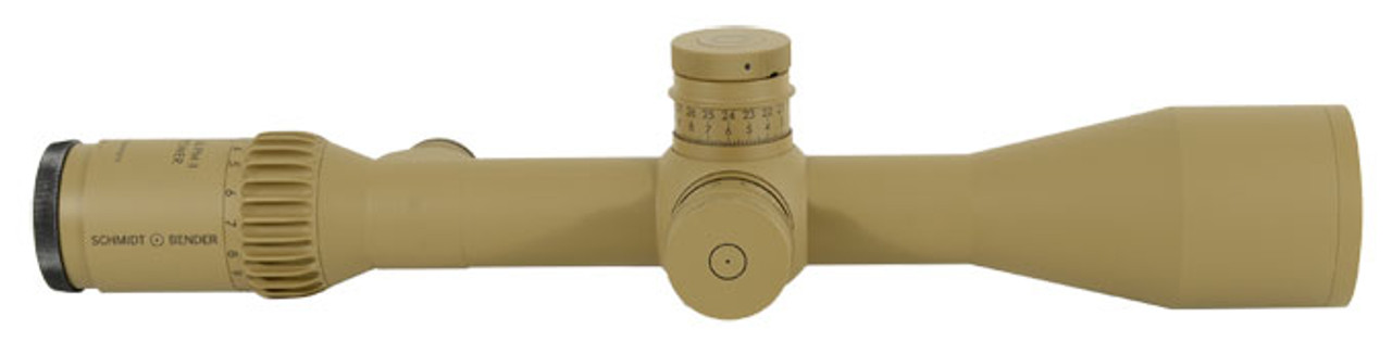 Schmidt Bender PMII Riflescope 3-27x56 L/P LT H37 FFP .1 MRAD CW Pantone 669-946-372-B8-B4