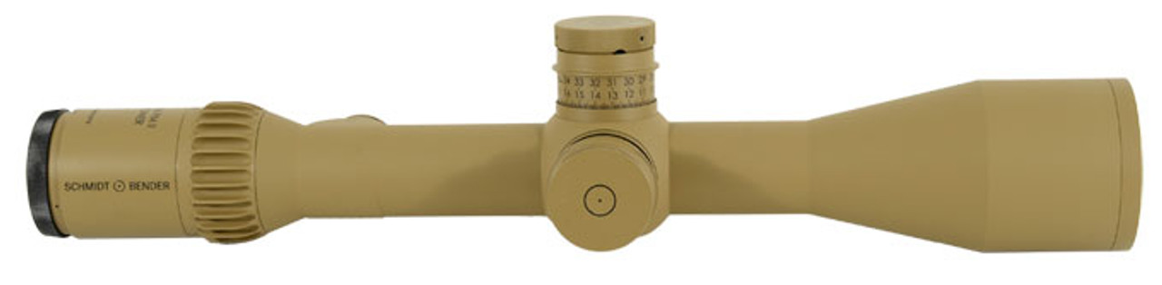 Schmidt Bender PMII Riflescope 3-27x56 L/P LT H37 FFP .1 MRAD CW 34 Mil Pantone 669-946-372-D1-B4