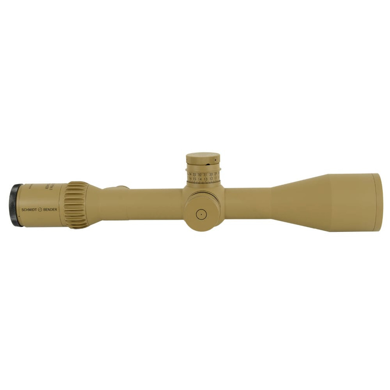 Schmidt Bender 3-27x56 PM II High Power FFP P4FL DT34 MTC LT / ST ZC LT 0.1 mrad ccw Pantone 7504M Riflescope 669-946-972-G6-A8