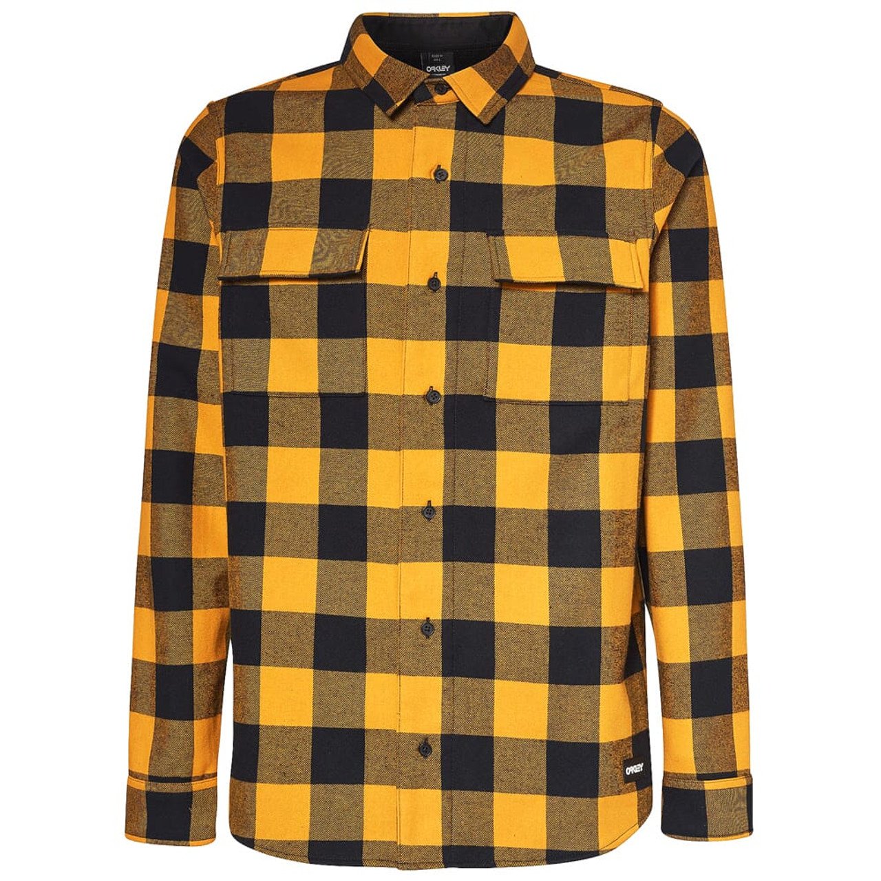 Oakley Bear Cozy Amber Yellow/Black Check Flannel Shirt FOA402577-9GW