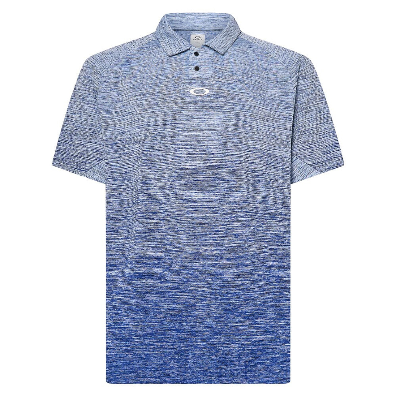 Oakley C1 Gradient Crystal Blue Polo Shirt FOA405490-671