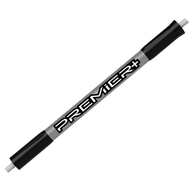 Bee Stinger Prem Plus Countervail V-Bar 12" Gray Stabilizer PREMIERVBGR12