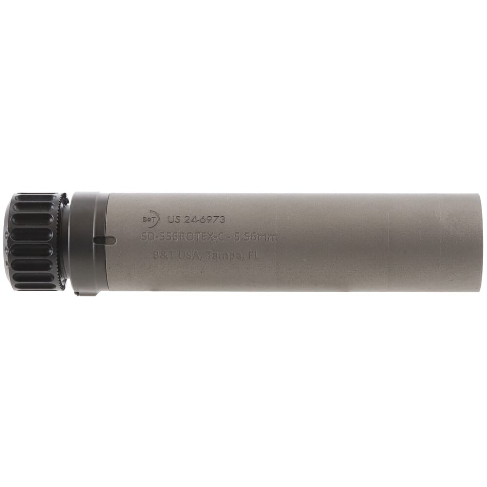B&T ROTEX 5.56 Compact Inconel Suppressor w/ SF HUB Assembly SD-556RotexCompact-BT