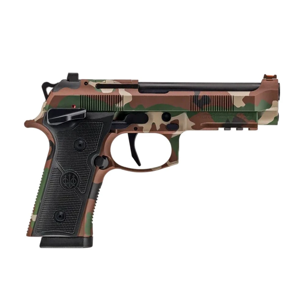Beretta 92XI SAO 9mm 4.7" Bbl BDU Camo Full Size Pistol w/(2) 18rd Mags SPEC0731A18
