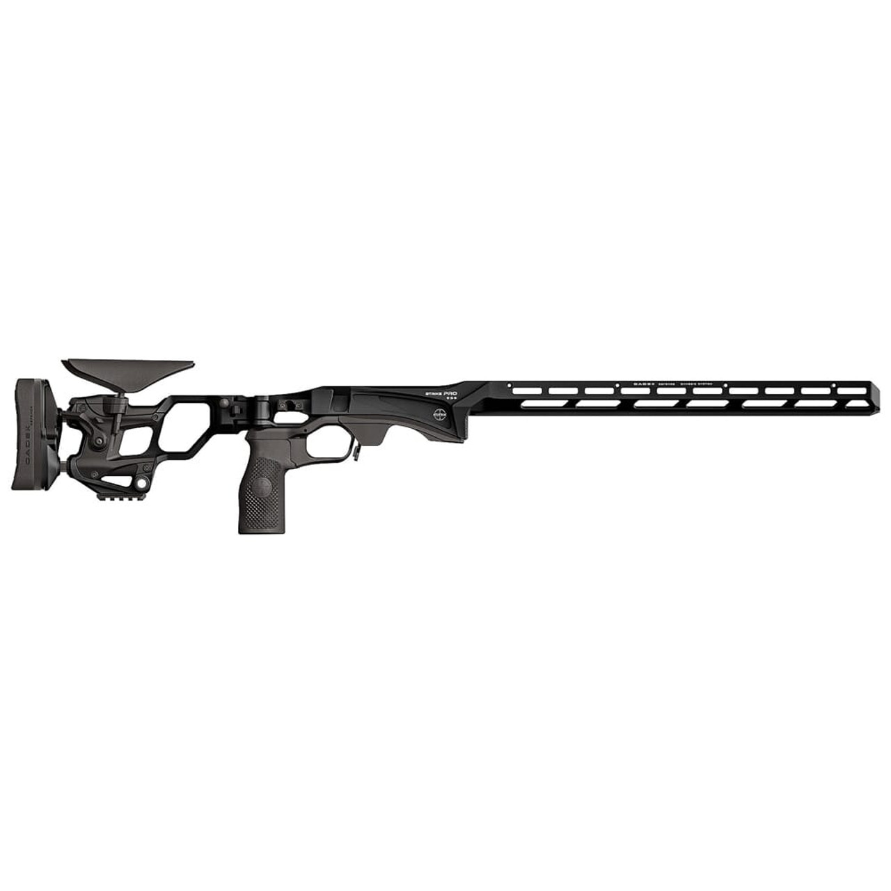 Cadex Defense Strike PRO Rem 700 SA RH PRO Folding Black Chassis STKPRO-REM-RH-SA-PNAB-BLK