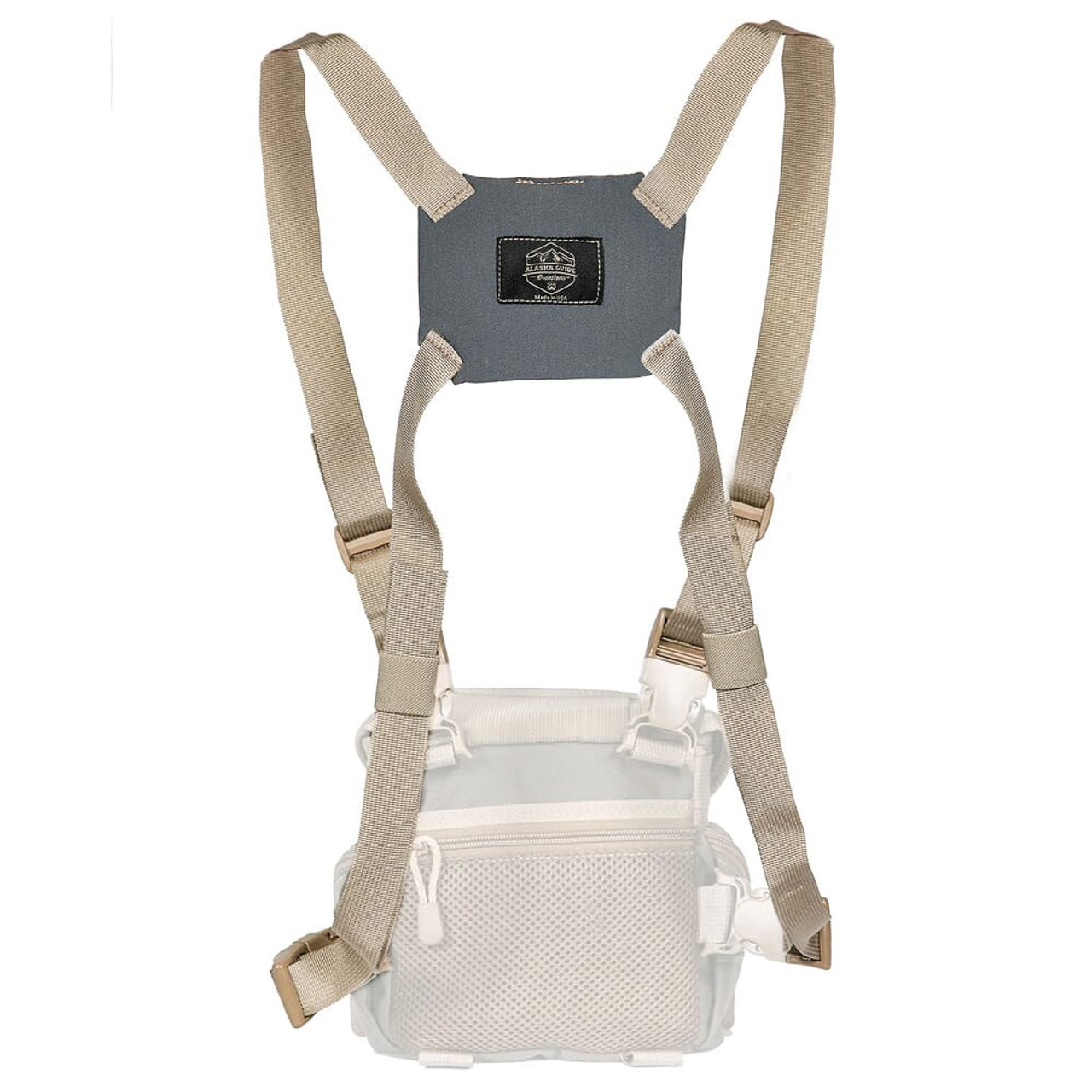 Alaska Guide Creations Gray Ultralight Harness ULH-GRAY