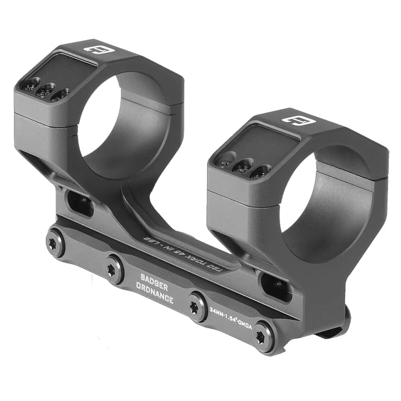 Badger Ordnance C.O.M.M. MAX 36mm 1.54" 6MIL/20MOA Black Scope Mount 154-362KB