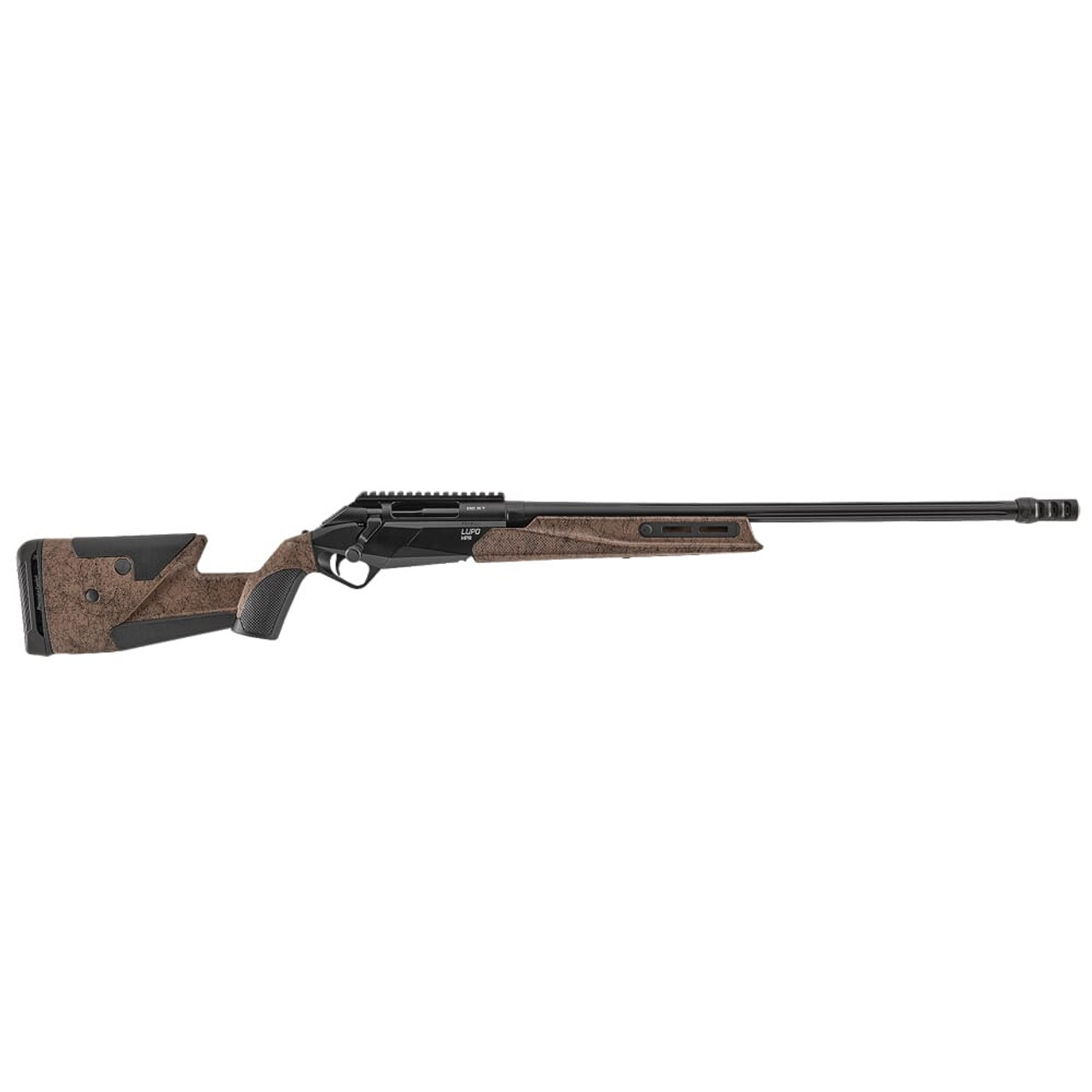 Benelli Lupo HPR .300 Win Mag Matte Black BE.S.T. Brown w/Black Webbing Bolt-Action Rifle 15607