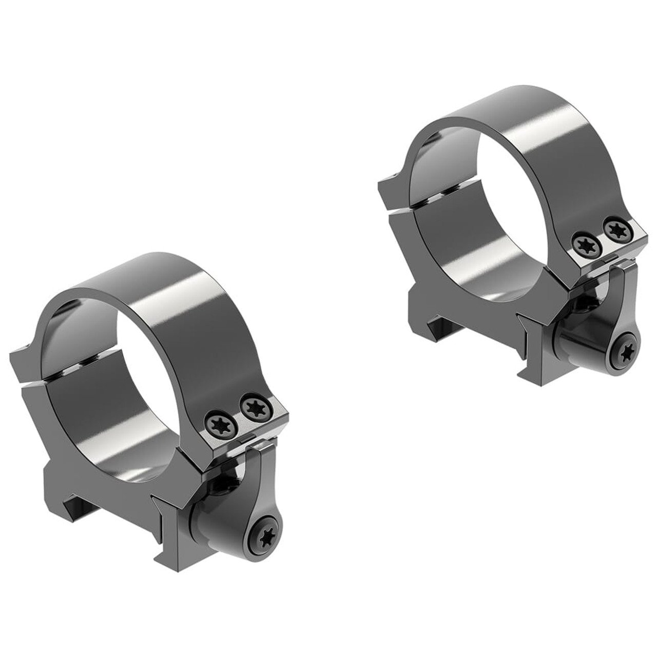 Leupold QRW2 30mm Low Glossy Quick-Release Weaver-Style Scope Rings 174073