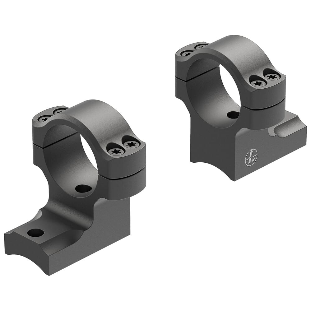 Leupold BackCountry Savage 10/110 Round Rcvr (8-40) 1" High Matte 2-pc Ringmount 181334