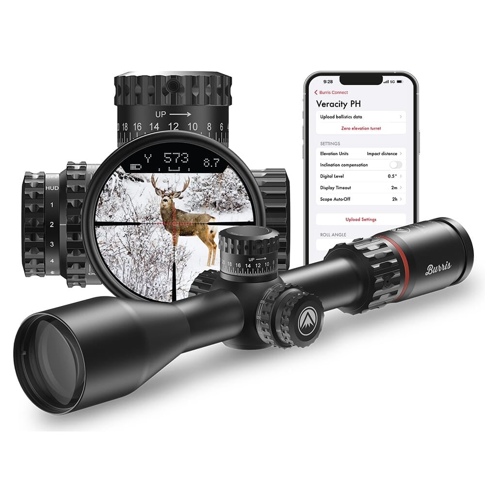 Burris Veracity PH 4-20x50 30mm Illum RC-MOA FFP Rangefinding Riflescope 200203