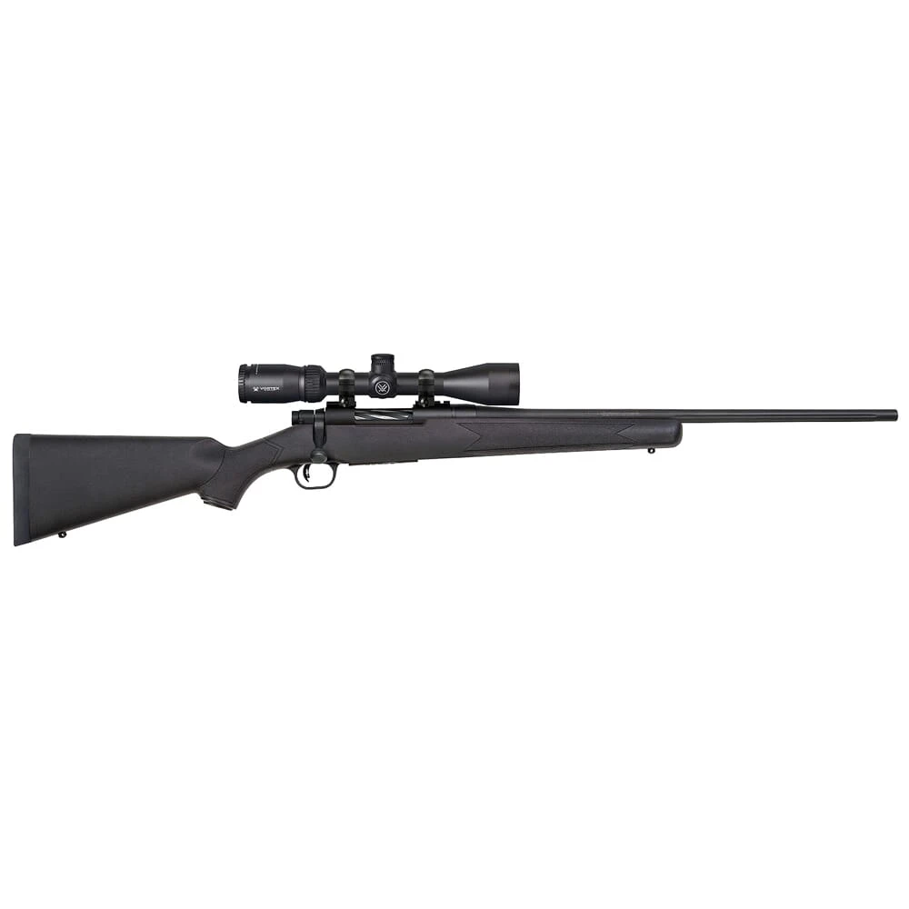 Mossberg Patriot Synthetic - Vortex Scoped Combo .243 Win 22" Bbl 1:10" 5+1 Black Rifle w/Vortex 3-9x40 Scope 27932