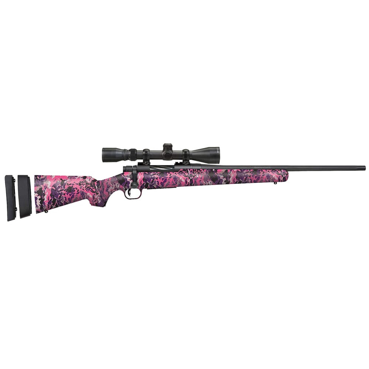 Mossberg Patriot Super Bantam .243 Win 20" Bbl 1:10" 5+1 Muddy Girl Wild Combo Rifle w/3-9x40 Scope 28142